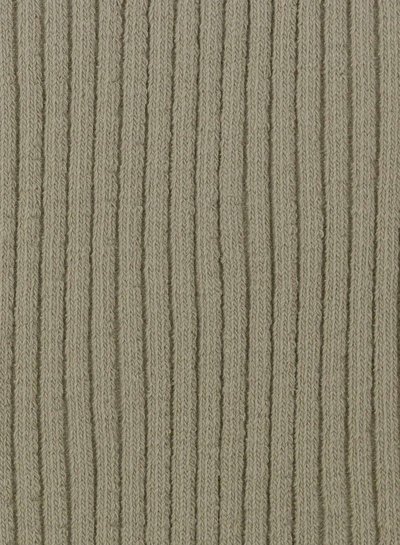 Swafing light olive green - extra thick rib cuff fabric _ MATCHING