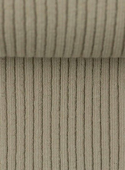 Swafing light olive green - extra thick rib cuff fabric _ MATCHING