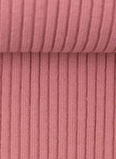 Swafing old pink - extra thick rib cuff fabric _ MATCHING