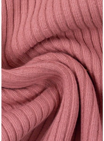 Swafing old pink - extra thick rib cuff fabric _ MATCHING