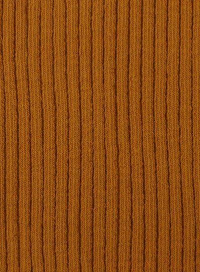 Swafing mosterd  - extra dikke ribbel boordstof _ PASSEND bij