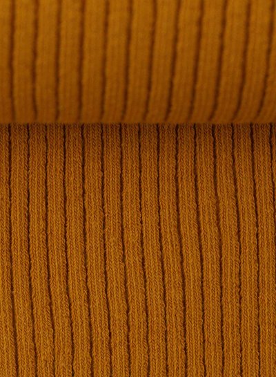 Swafing mustard - extra thick rib cuff fabric _ MATCHING