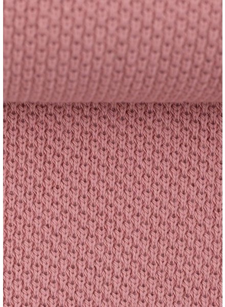 Swafing old pink - beautiful knitted fabric with structure