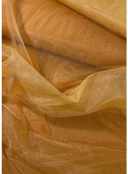 ocher shining tulle