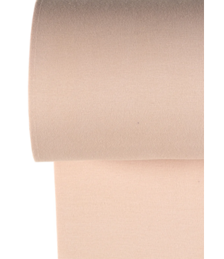 old pink cuff fabric - GOTS certified