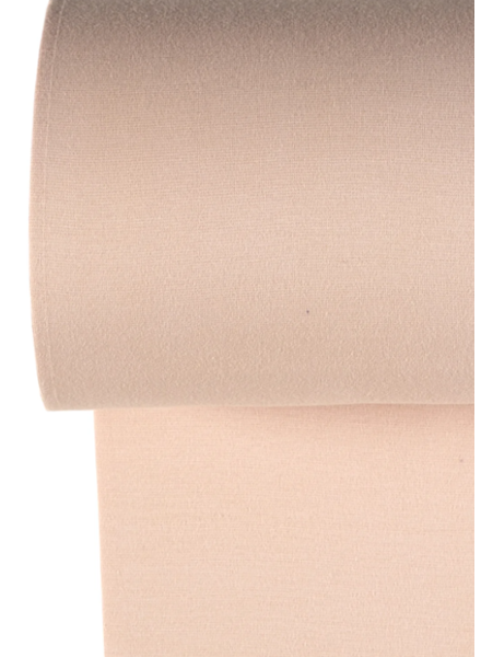 old pink cuff fabric - GOTS certified