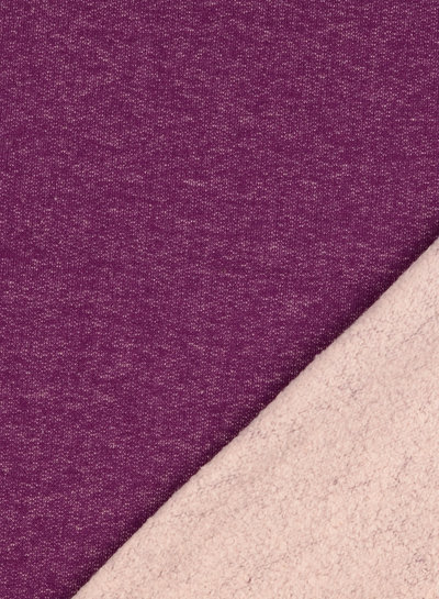 M. lekker warme sweater - gemêleerd - violet