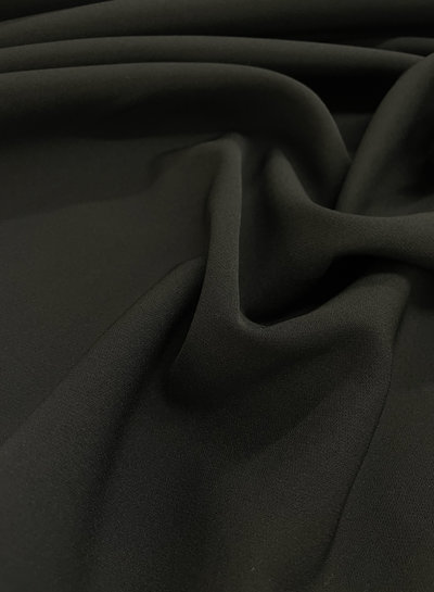 M. black beautiful sheer fabric - for trousers and dresses