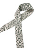 M. Aztec bag strap 38 mm - soft green