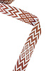 M. chevron bag strap 38 mm - rust