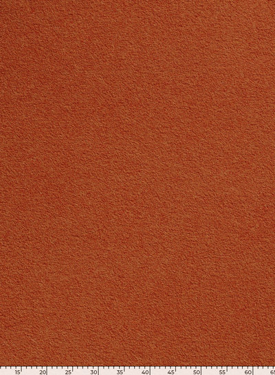 burnt orange gekookte wol