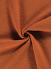 burnt orange gekookte wol