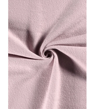 M. light old pink boiled wool