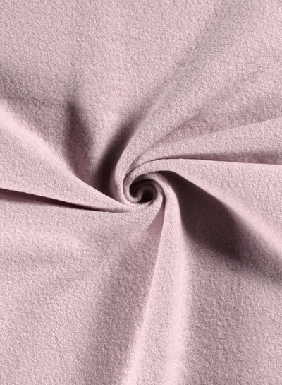 M. light old pink boiled wool