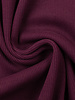 Swafing plum - extra sturdy ribbing with ribbing - 1 meter width
