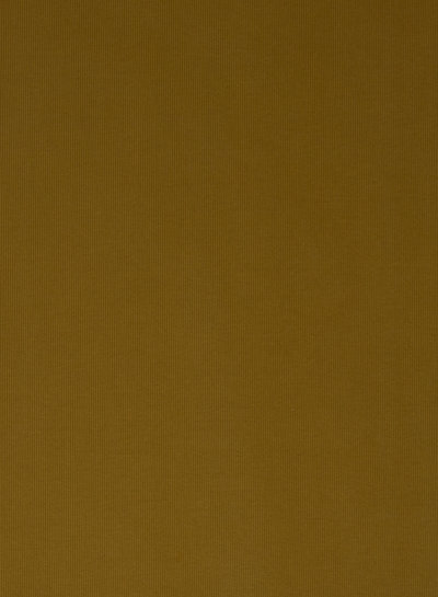 Swafing mosterd - extra stevige boordstof met ribbel - 1 meter breedte