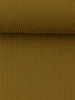 Swafing mustard - extra sturdy ribbing with rib - 1 meter width