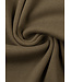 Swafing khaki - extra stevige boordstof met ribbel - 1 meter breedte