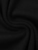 Swafing black- extra firm ribbing with rib - 1 meter width