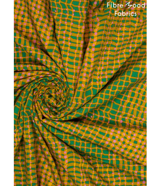 Fibremood sasha - checks with dots - viscose tencel