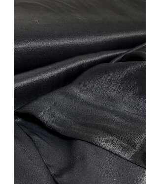 M. beautiful satin viscose - black