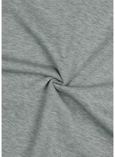 grijs gemeleerd - dikke jogging, zacht opgeruwd aan de binnenkant v