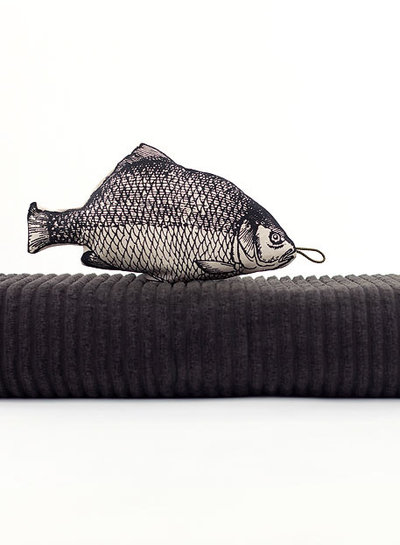 See You at Six Corduroy - Wide Rib - Liquorice Gray