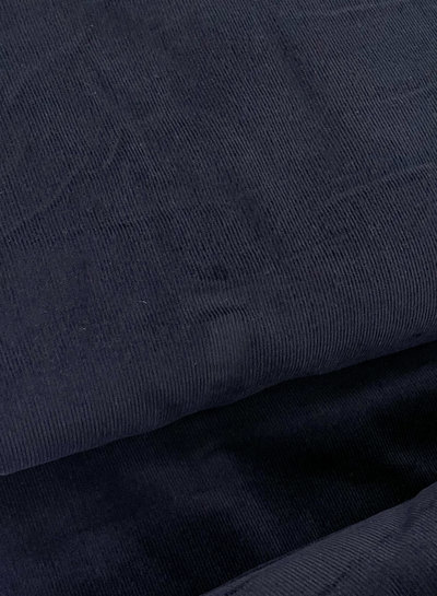 navy - thin rib corduroy/ baby rib