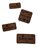 M. Made by mama - imitation leather - sewing labels