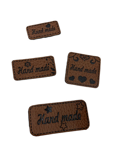 M. handmade - imitation leather - sewing labels