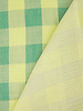 Katia fabrics lime green checks - muslin tetra