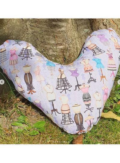 Marijke Sewing Patterns PDF pattern heart pillow