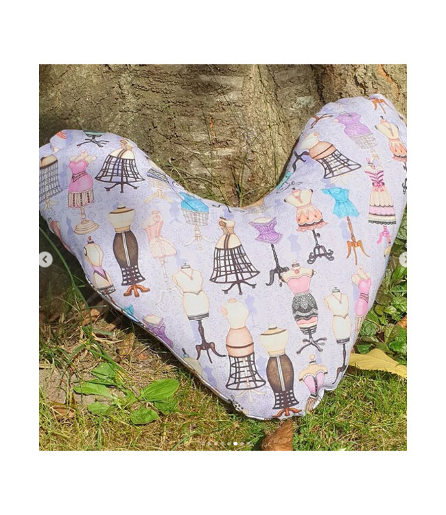Marijke Sewing Patterns PDF pattern heart pillow
