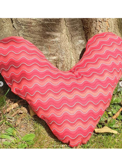 Marijke Sewing Patterns PDF pattern heart pillow