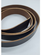 grain leather strap - dark brown - 19 mm