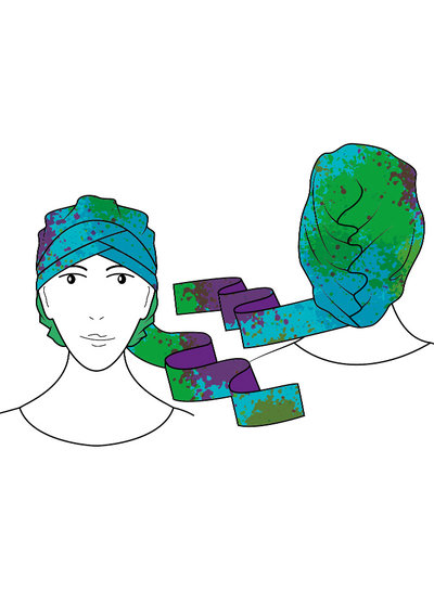 Marijke Sewing Patterns PDF Michelle (chemo) hats