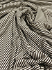 Madeline taupe stripes bamboo jersey