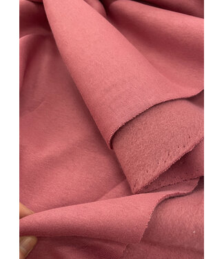dark old pink - thick jogging, softly roughened on the inside n