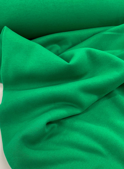 grass green - thick jogging, softly roughened on the inside n