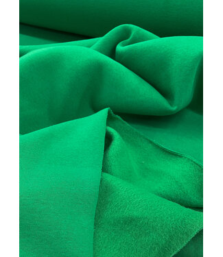 grass green - thick jogging, softly roughened on the inside n