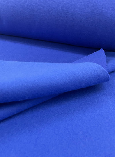cobalt blue - thick jogging, softly roughened on the inside n