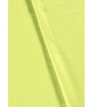 lime green - thick jogging, softly roughened on the inside n