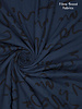 Fibremood Amber - navy strokes - lenzing ecovero viscose