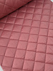 M. old pink diamonds - quilted fabric - stepper