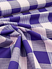 Bittoun purple pink tartan print - smooth cotton