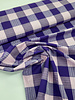 Bittoun purple pink tartan print - smooth cotton