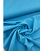 A la Ville aqua blauw - klassevolle doorvallende broekenstof