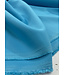 A la Ville aqua blauw - klassevolle doorvallende broekenstof