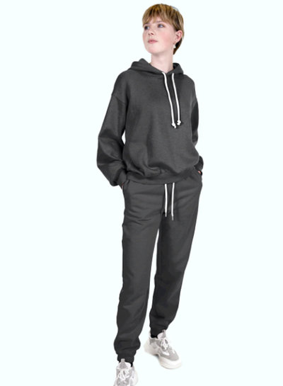 heel donker marineblauw - dikke jogging, zacht opgeruwd aan de binnenkant n (beschikbaar vanaf 5/2)