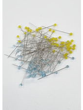 extra fine glass head pins 100 pieces - 0.4mm thickness